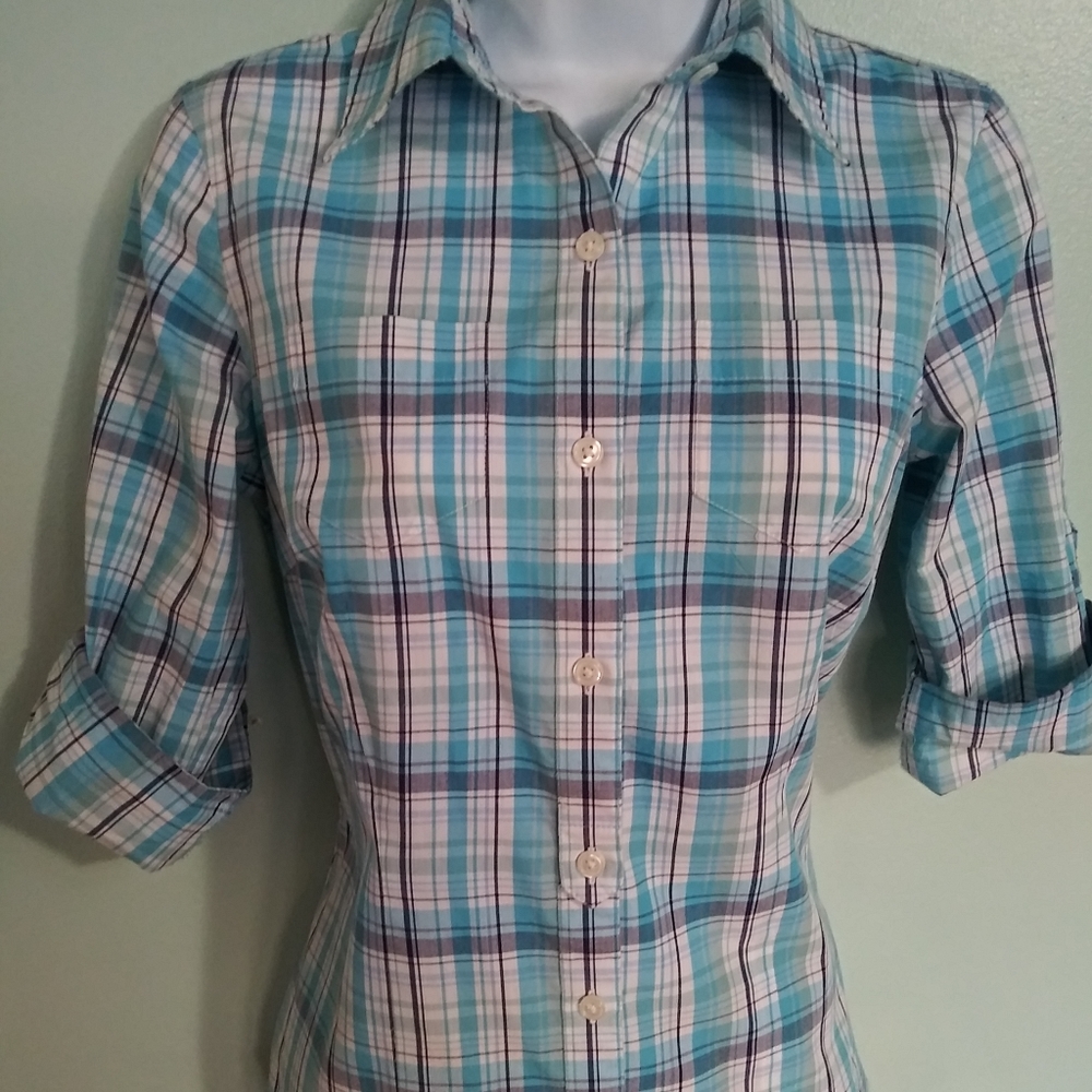 Plaid Button Up Shirt